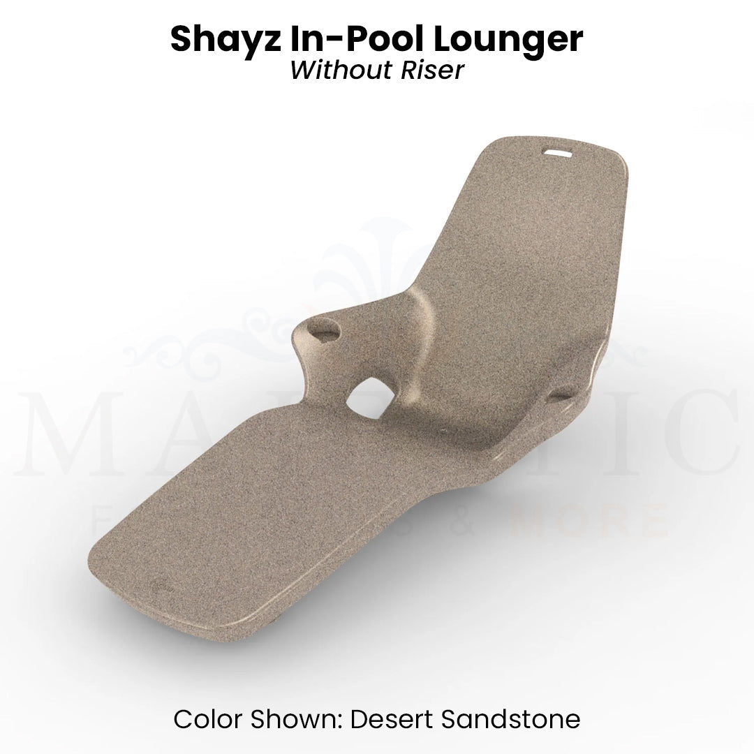 Shayz In- Pool Lounger - Majestic Fountains