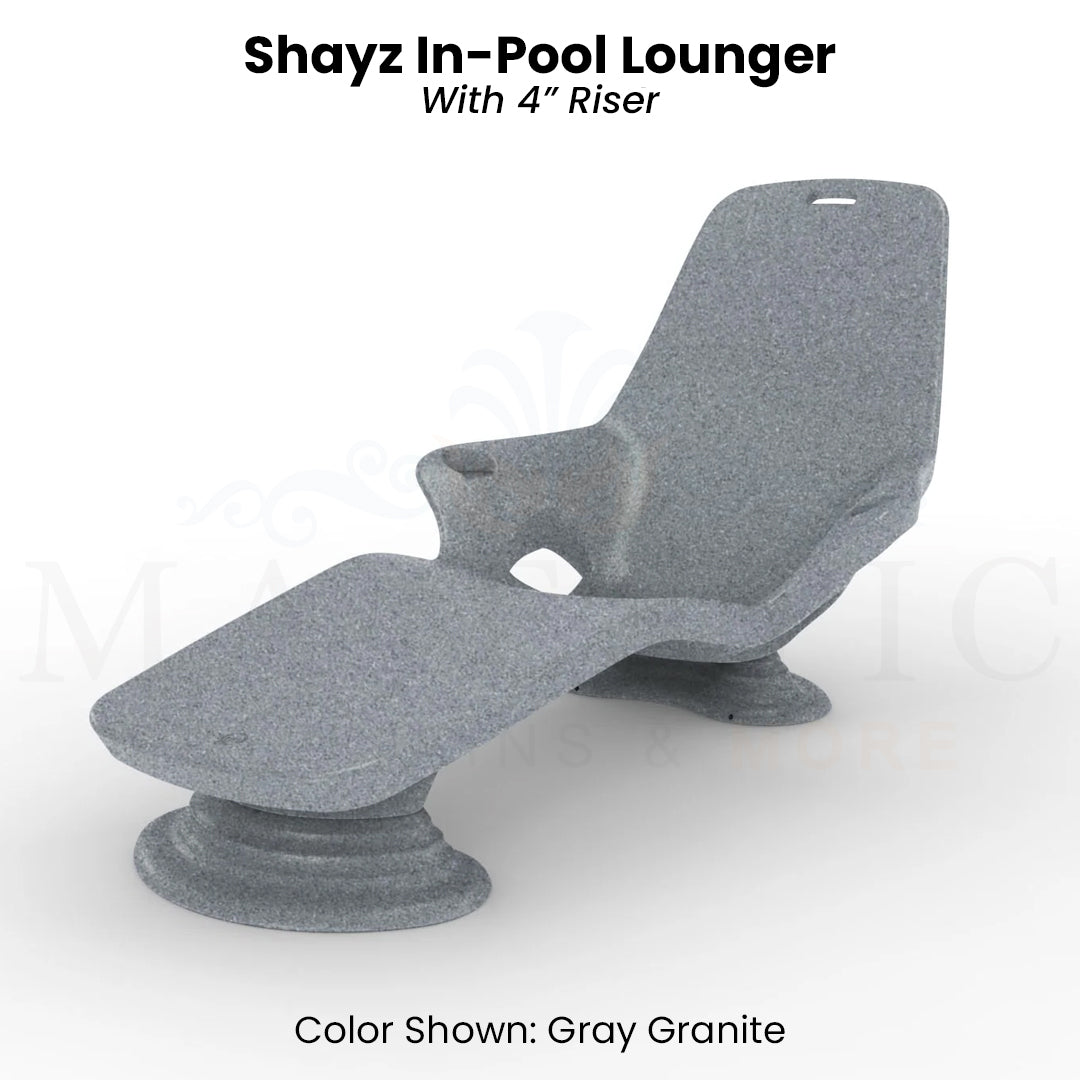 Shayz In- Pool Lounger - Majestic Fountains