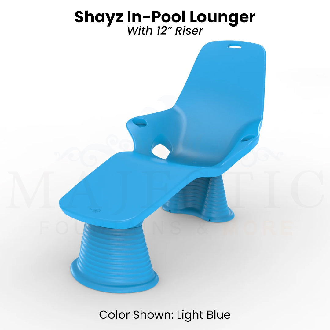 Shayz In- Pool Lounger - Majestic Fountains