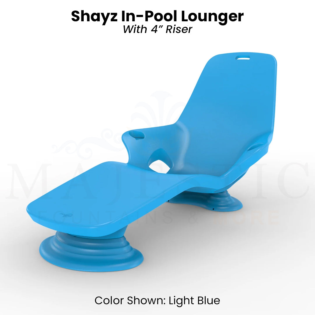 Shayz In- Pool Lounger - Majestic Fountains