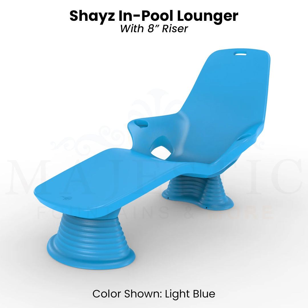 Shayz In- Pool Lounger - Majestic Fountains