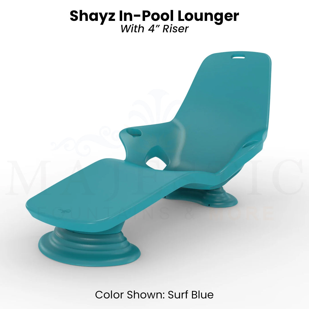 Shayz In- Pool Lounger - Majestic Fountains