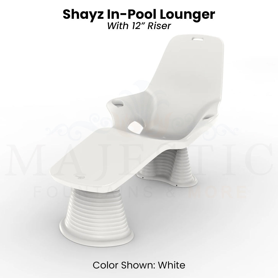 Shayz In- Pool Lounger - Majestic Fountains