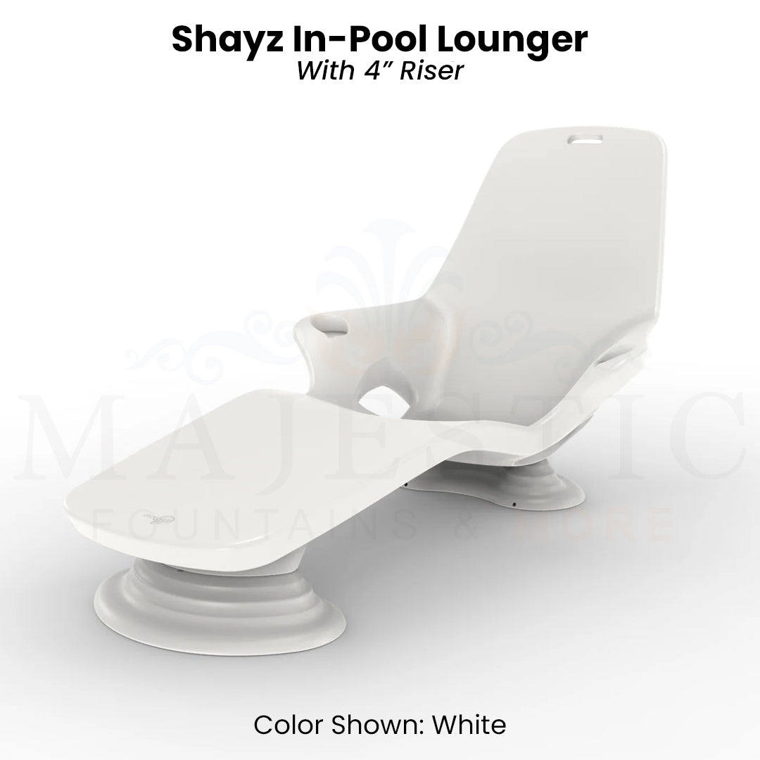 Shayz In- Pool Lounger - Majestic Fountains