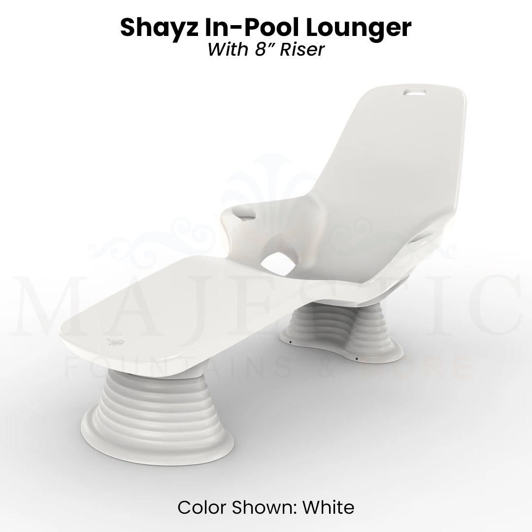 Shayz In- Pool Lounger - Majestic Fountains