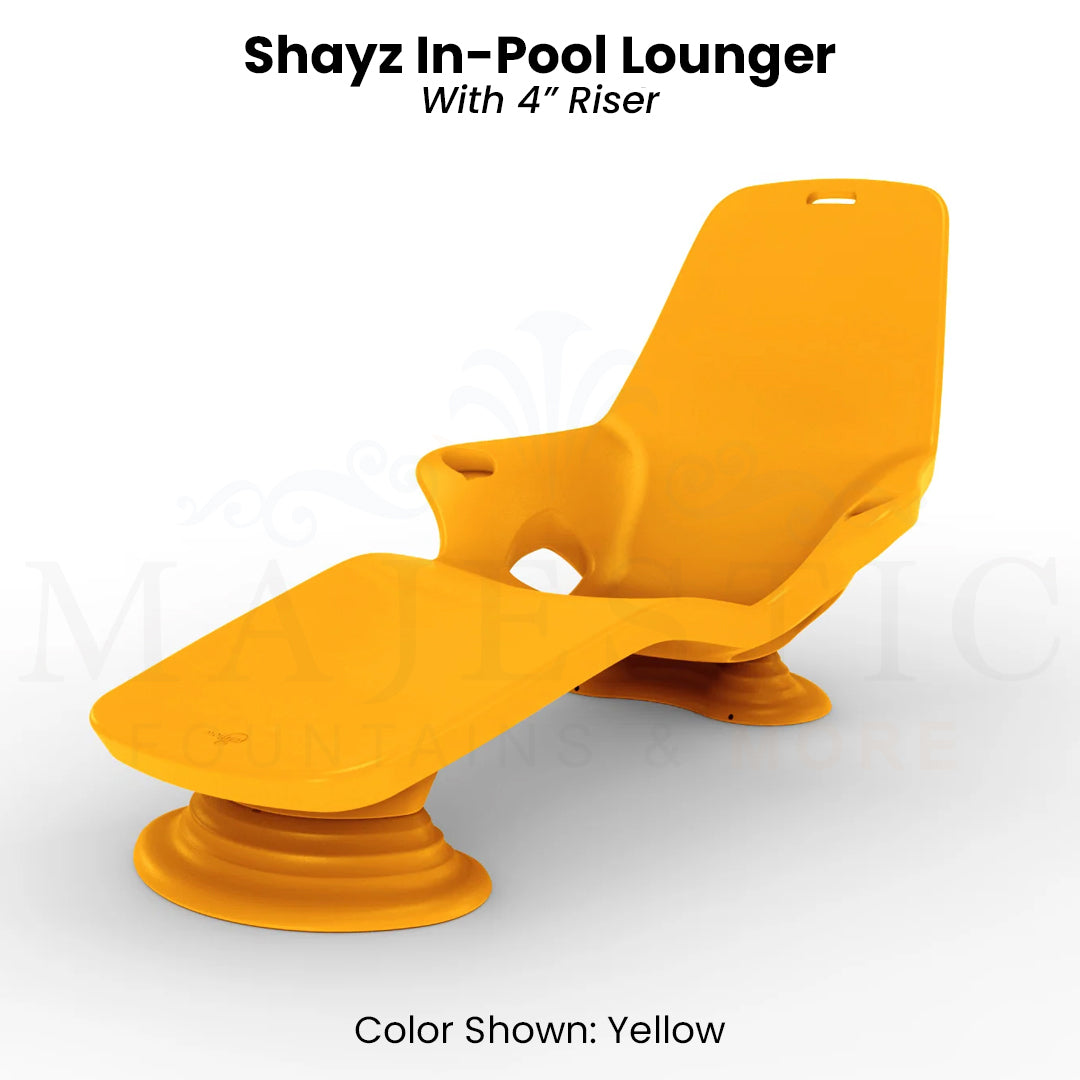 Shayz In- Pool Lounger - Majestic Fountains