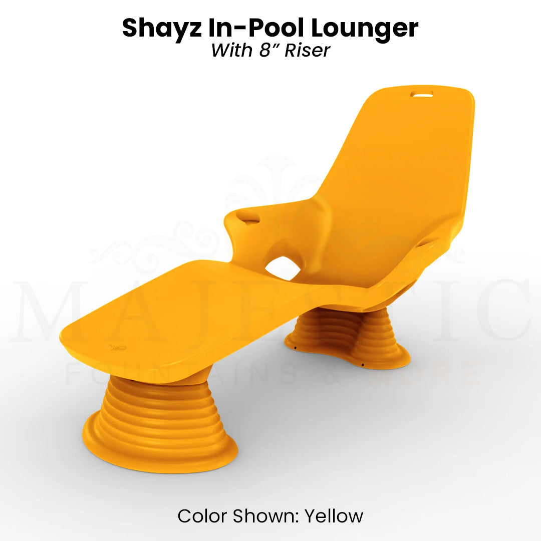 Shayz In- Pool Lounger - Majestic Fountains