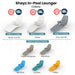 Shayz In-Pool Lounger Swatch - Majestic Fountains