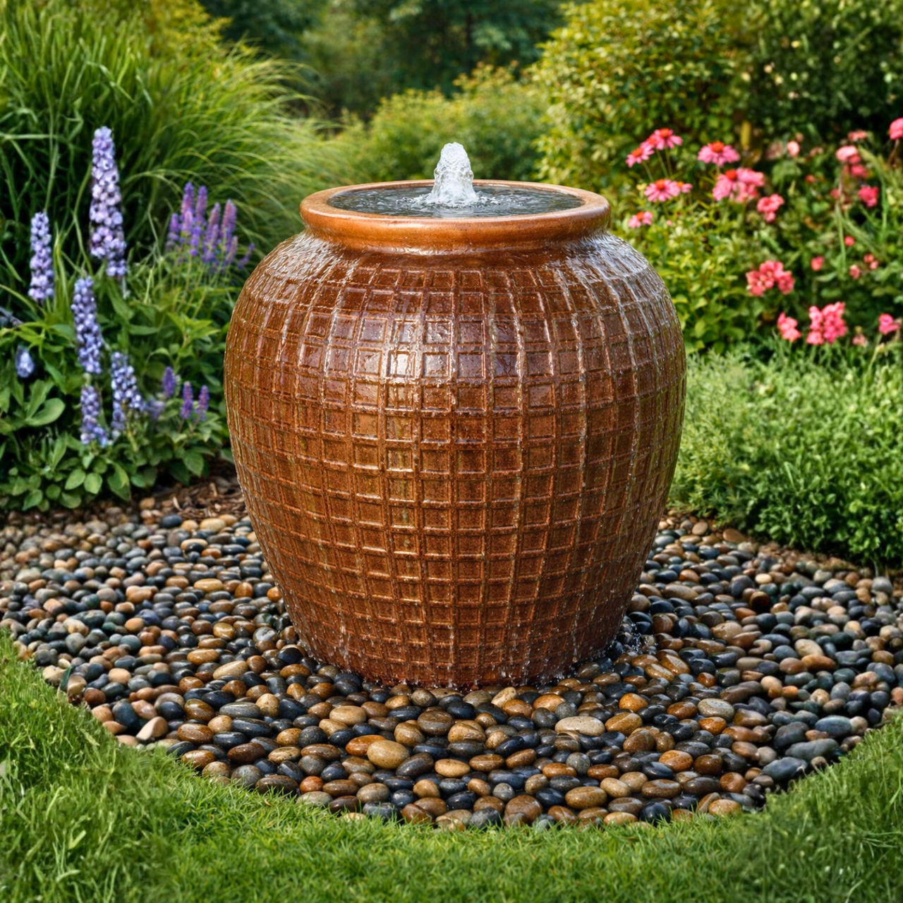 Caramel Sienna Single Vase Fountain Kit - FNT40740