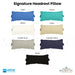 Ledge Lounger Signature Headrest Pillows - Swatch - In-Pool Furniture - Majestic Fountains