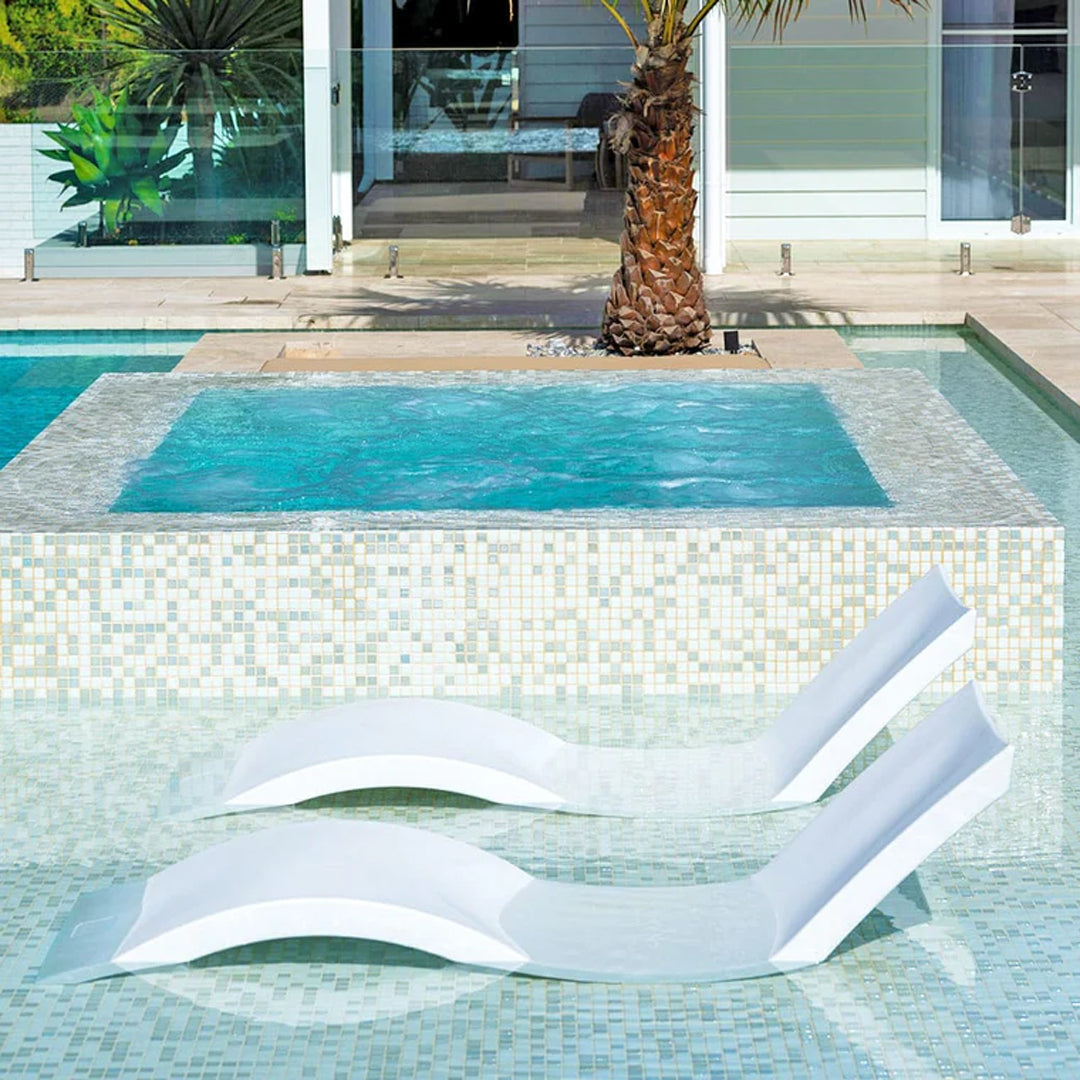 Ledge Lounger Signature Chaise - In-Pool Furniture  - Majestic Fountains