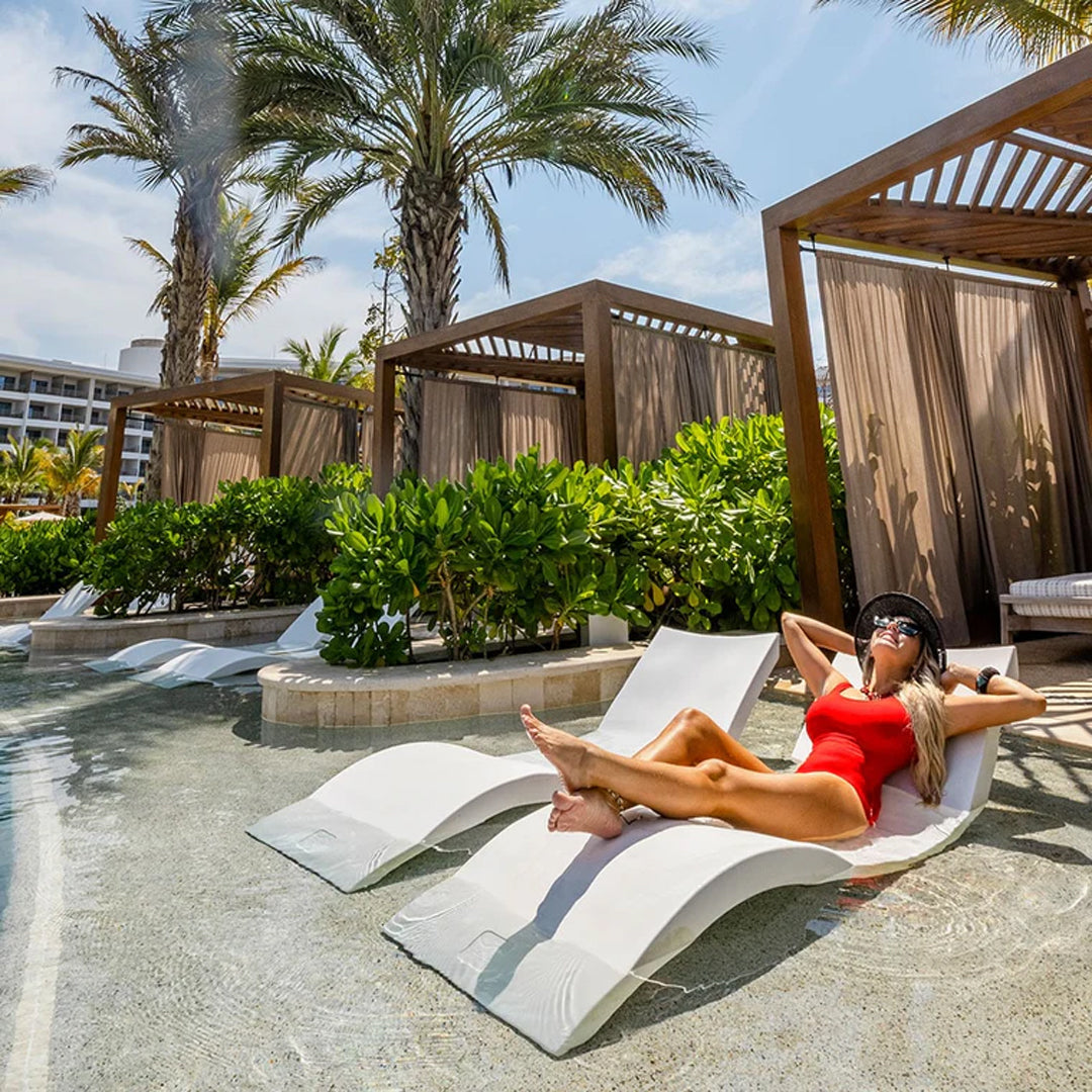 Ledge Lounger Signature Chaise - In-Pool Furniture - Majestic Fountains