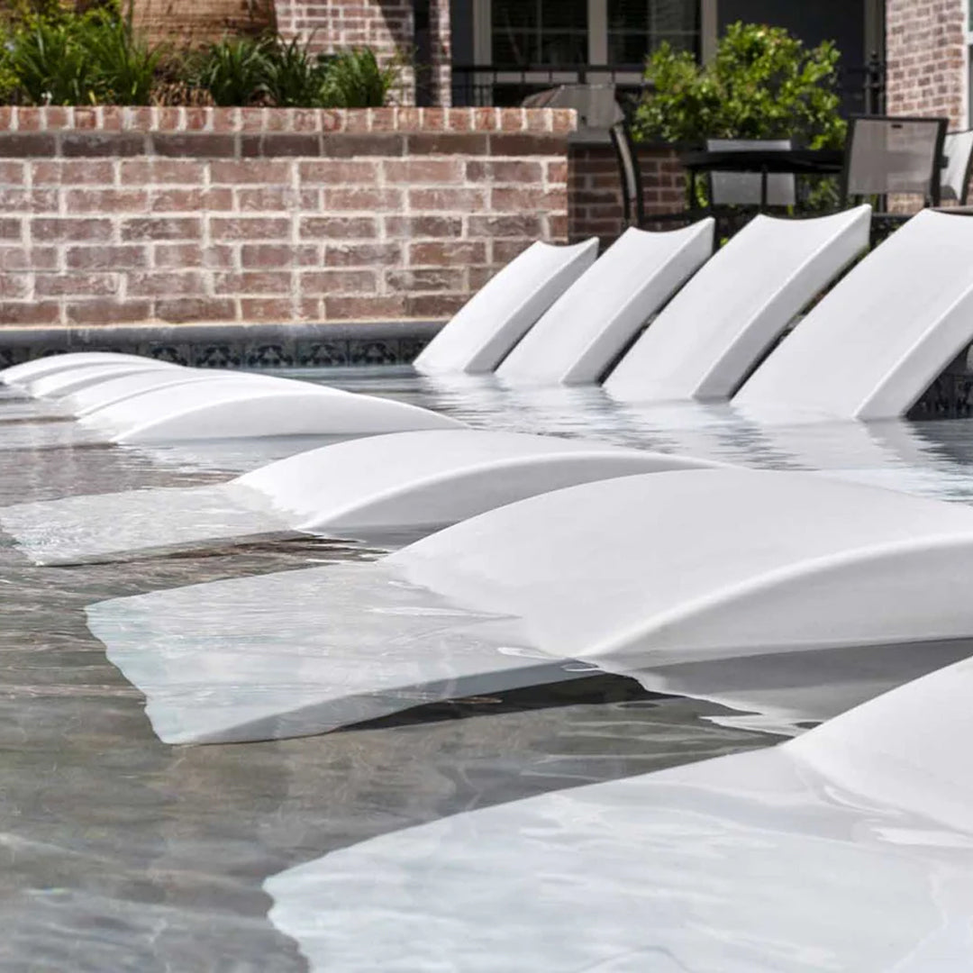 Ledge Lounger Signature Chaise - In-Pool Furniture - Majestic Fountains