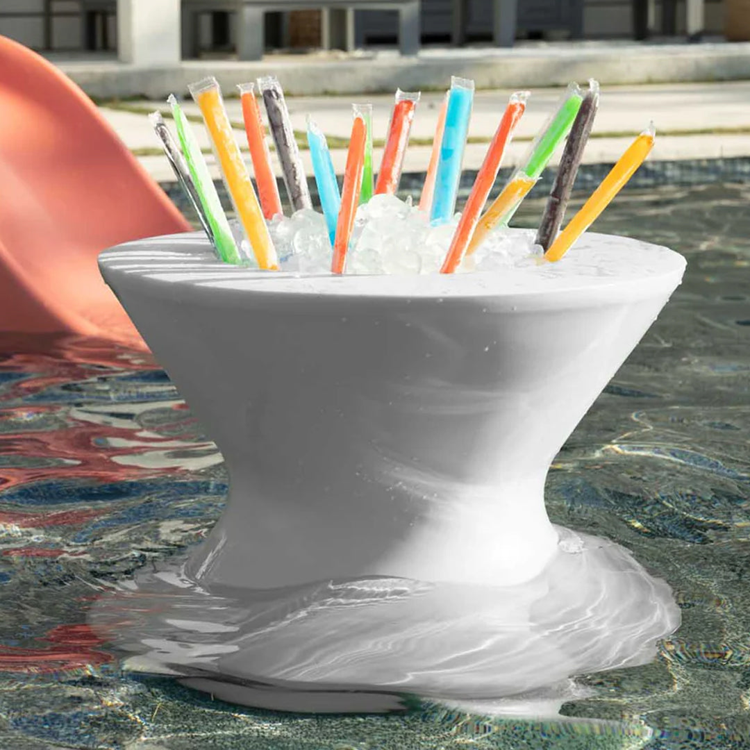 Signature Tall Ice Bin Side Table - Majestic Fountains