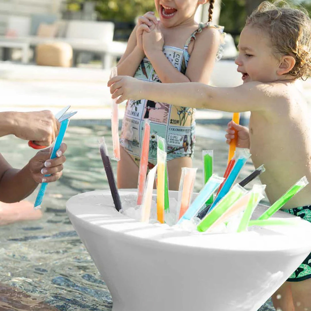 Signature Tall Ice Bin Side Table - Majestic Fountains