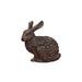 Sitting Bunny Bronze Table Top Sculpture - Majestic Fountains
