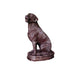 Sitting Labrador Bronze Table Top Sculpture - Majestic Fountains
