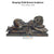 Sleeping Child Bronze Sculpture - Majestic Fountains & More