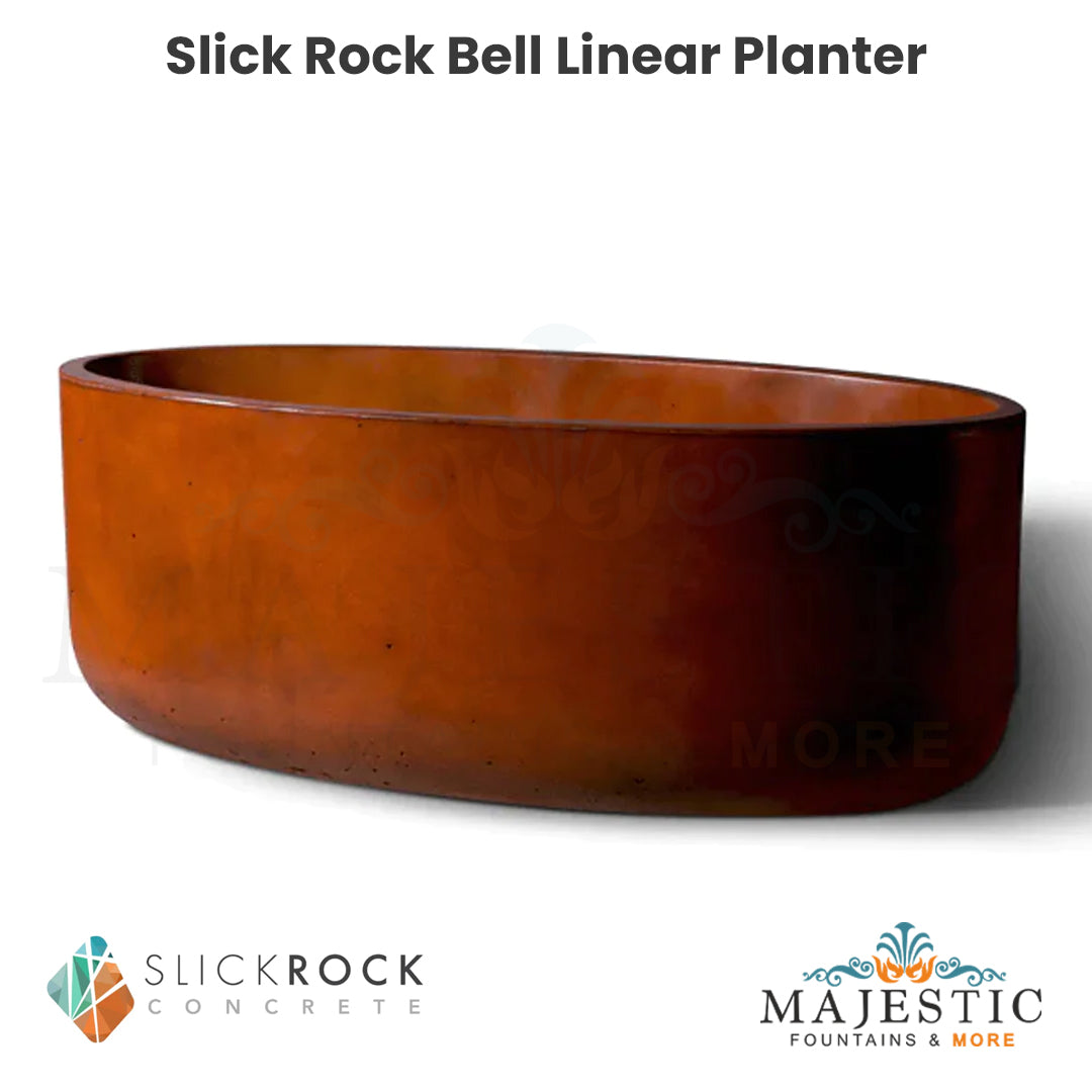 Slick Rock Bell Linear Planter