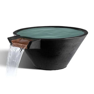 Slick Rock Conical Cascade Water Bowl - Majestic Fountains