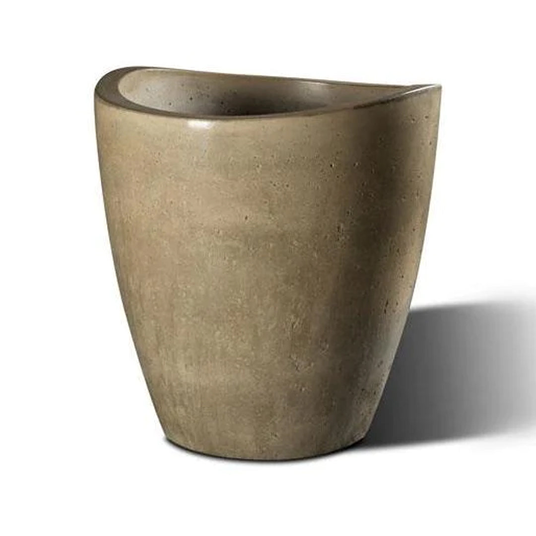 Slick Rock Wave Tall Planter - Majestic Fountains