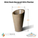 Slick Rock Bouquet Slim Planter Size - Majestic Fountains