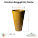 Slick Rock Classic Slim Planter Size - Majestic Fountains