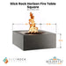 Slick Rock Horizon Fire Table - Square Size - Majestic Fountains