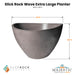 Slick Rock Wave Extra Large Planter Size - Majestic Fountains