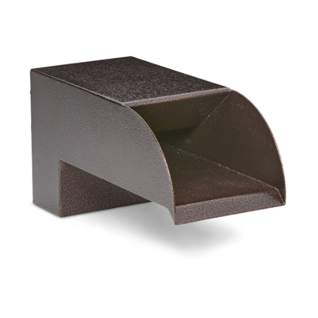 Smooth Flow Radius Scupper - Majestic Fountains