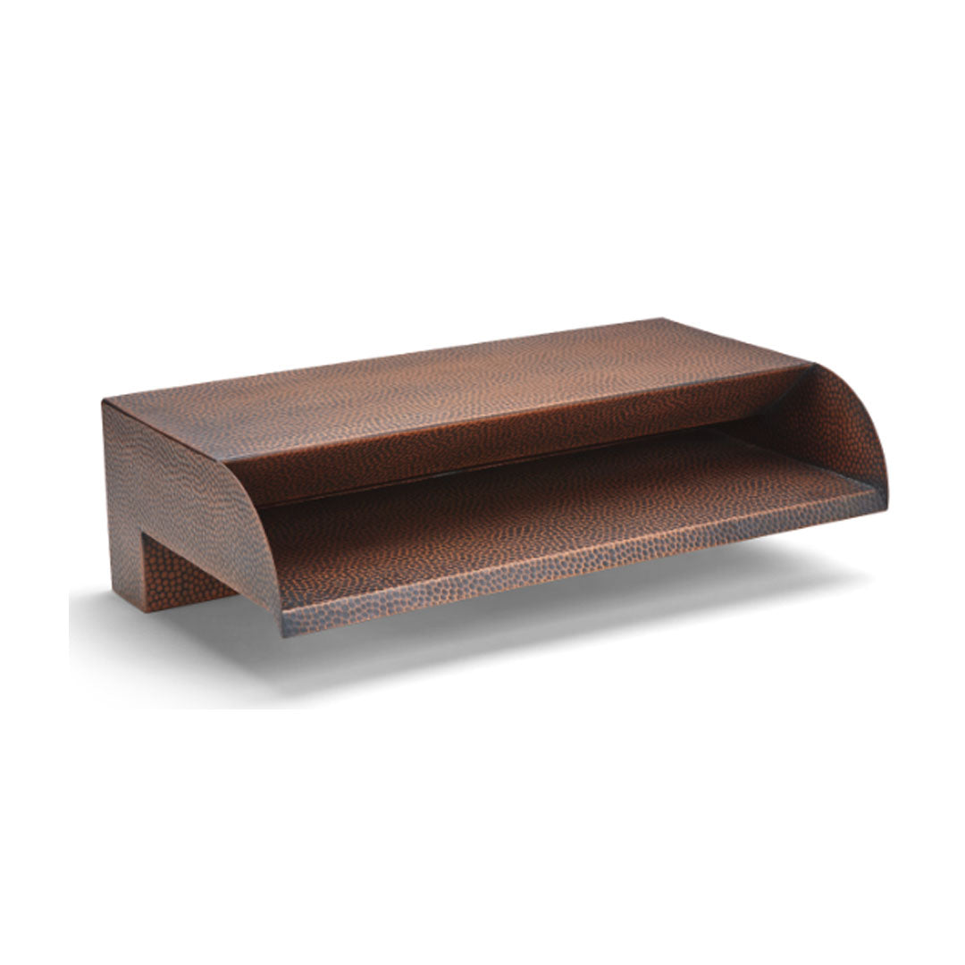 Smooth Flow Radius Scupper - Majestic Fountains
