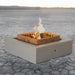Solar Smokeless Fire Pit in GFRC Concrete by The Outdoor Plus - Majestic Fountains and More