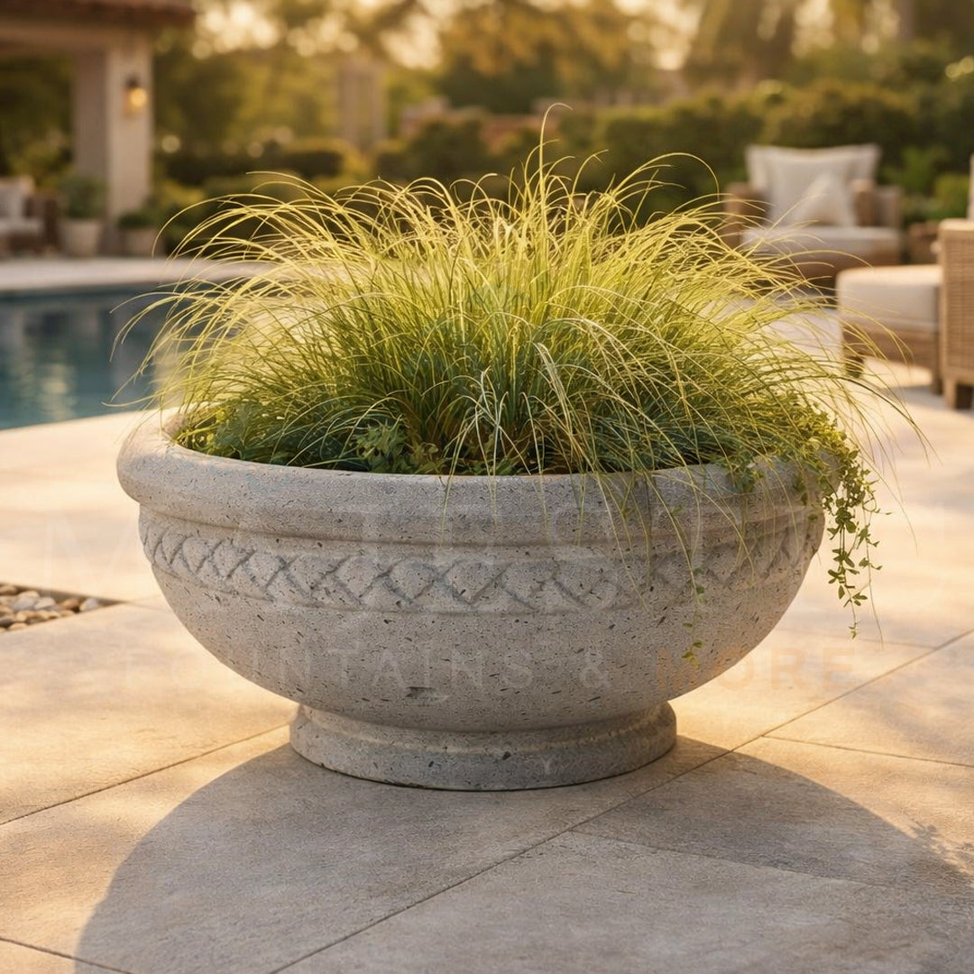 Sonoma Bowl Planter - Majestic Fountains
