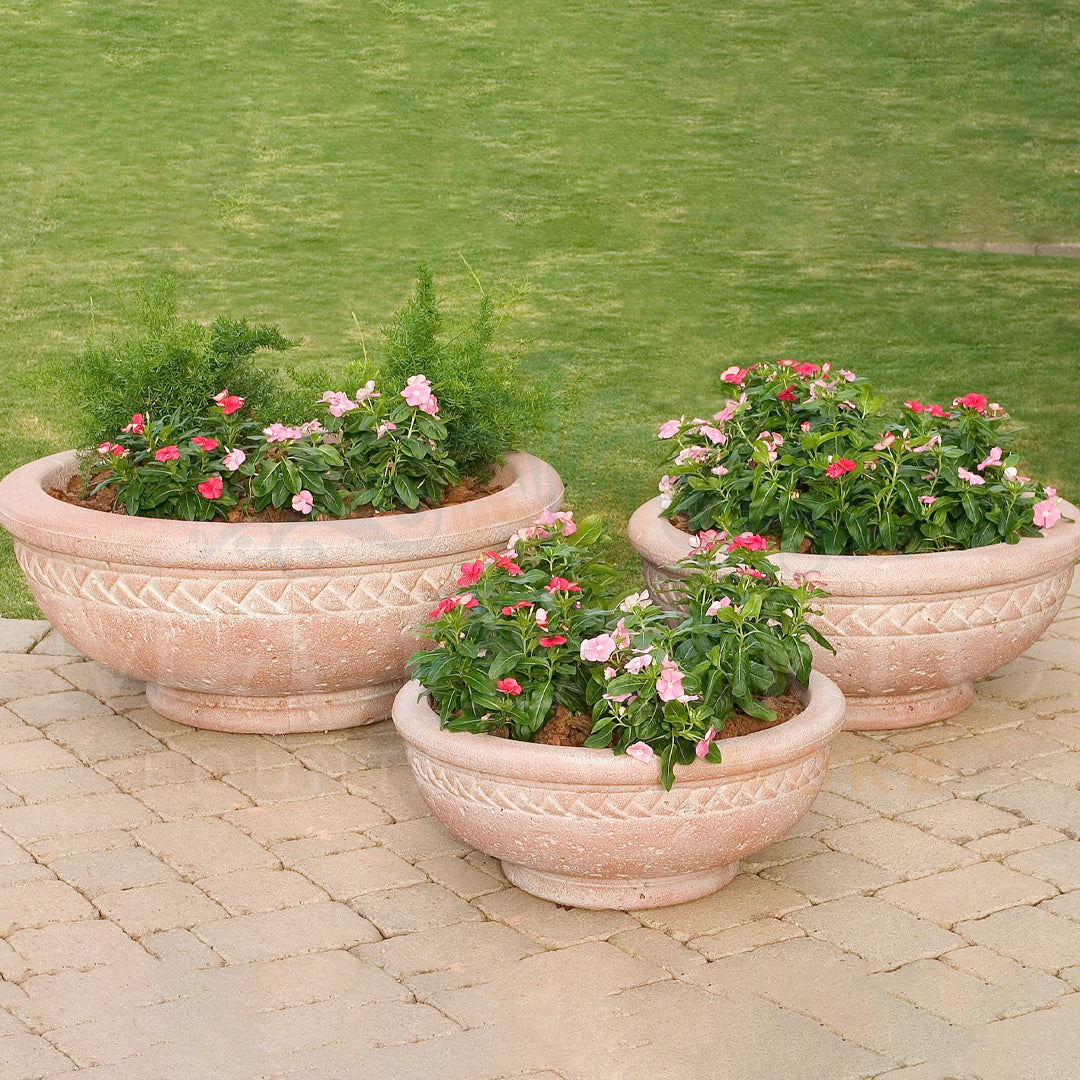 Sonoma Bowl Planter - Majestic Fountains