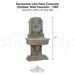 Sorrentine Lion Face Concrete Outdoor Wall Fountain - 1189 - Majestic Fountains