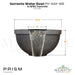 Sorrento Water Bowl PH-444-WB in GFRC Size  - Majestic Fountains
