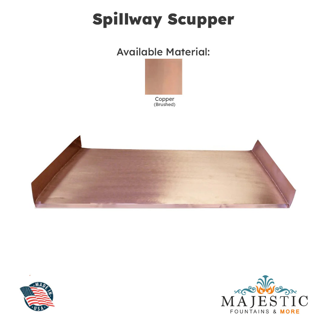 Spillway Scupper by Grand Effects - Majestic Fountains and More