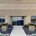 Spun Fire Bowl in Powder Coated Aluminum in Walnut Finish by HPC - Majestic Fountains