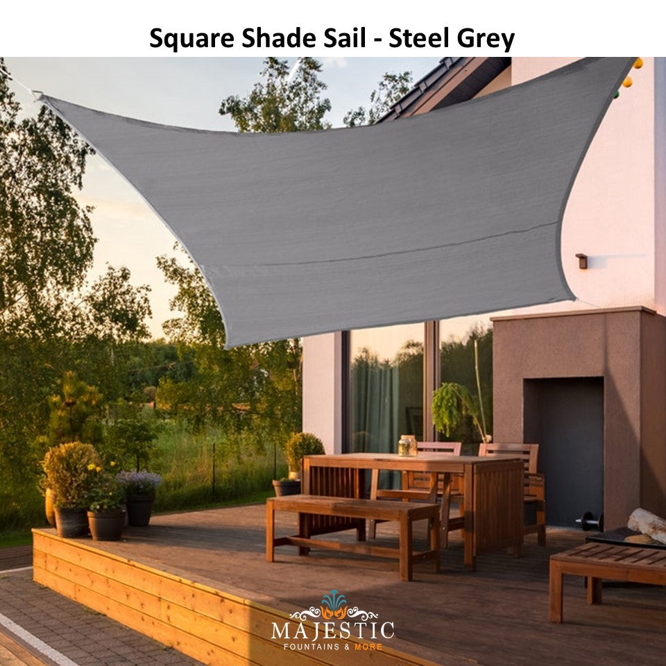 Square Shade Sail - Majestic Fountains.
