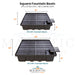 Square Fountain Basin - Majestic Fountains