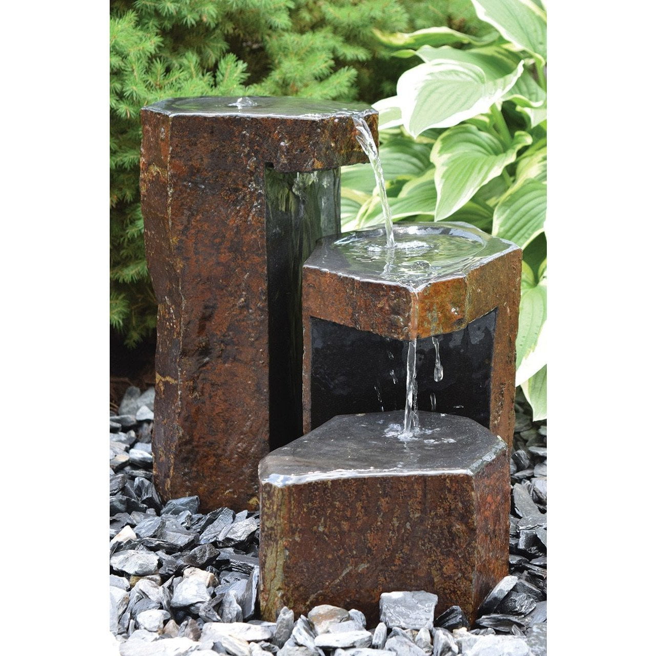 Tranquil Decor Keyed Spillway - Majestic Fountains
