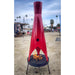 Stratofire 9Ft Tall Fire Sculpture - Majestic Fountains and More