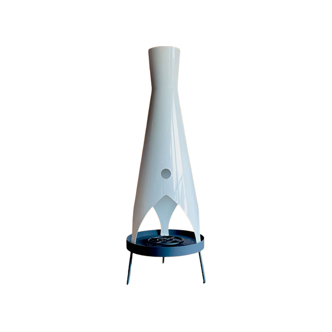 Stratofire 6Ft Fire Sculpture - Majestic Fountains and More