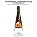 Stratofire 9ft. Tall Wood Burning Fire Sculpture  - Majestic Fountains