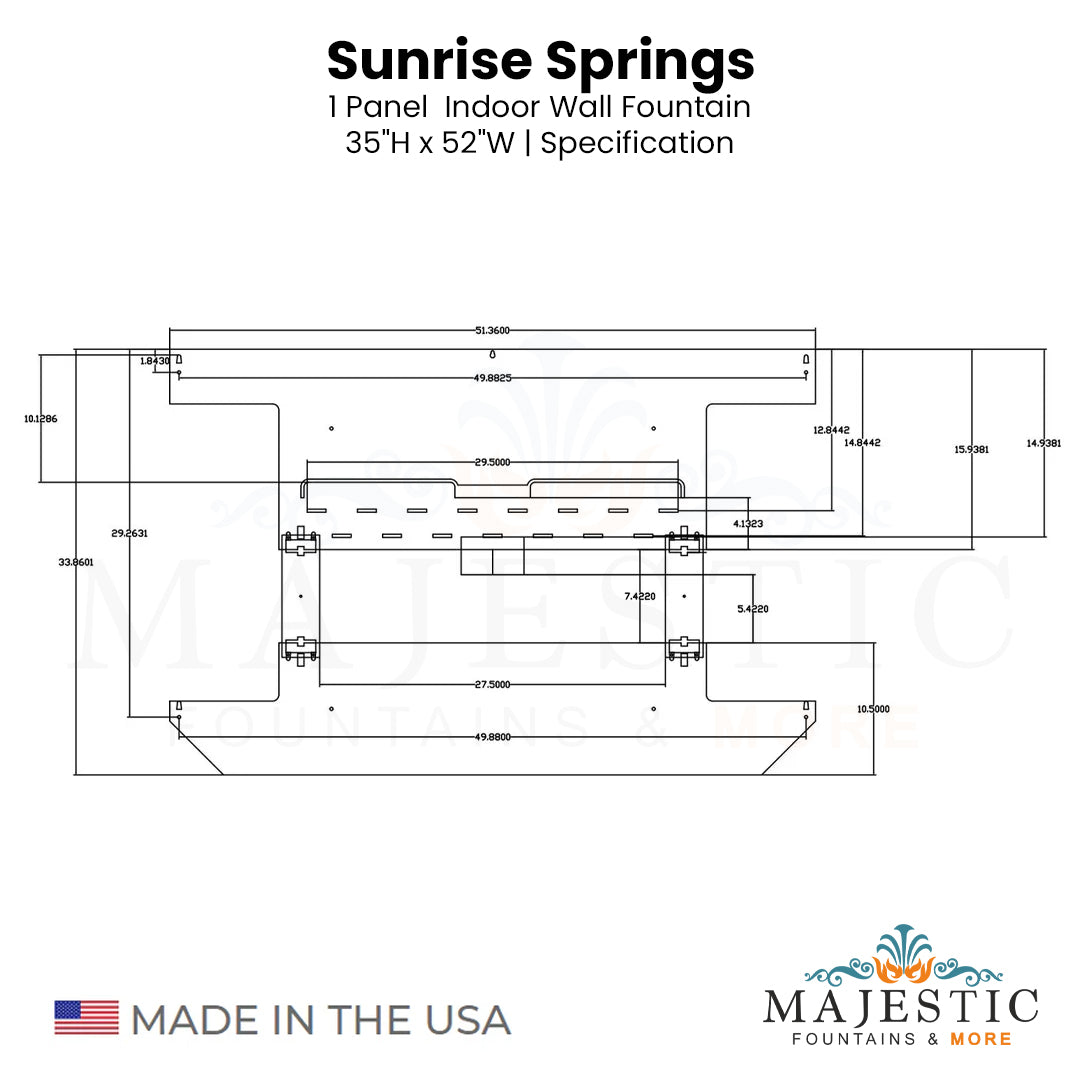 Sunrise Springs  - Majestic Fountains