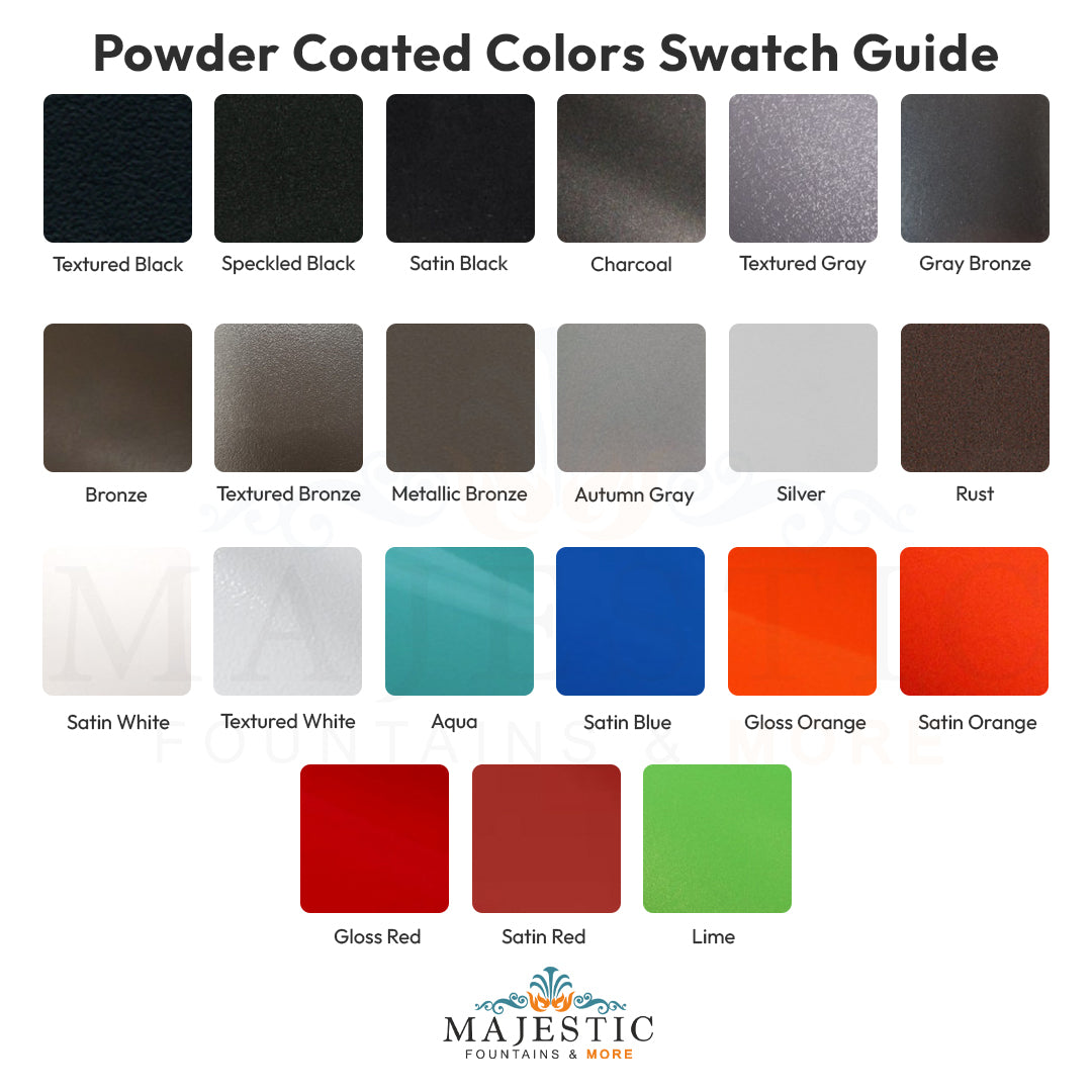 Swatch Guide - Majestic Fountains