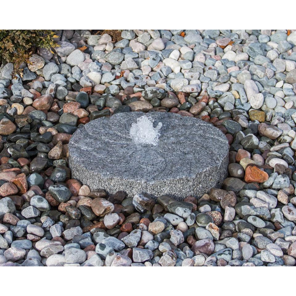 Swirl Style Mill Stone Fountain Kit - Complete Fountain Kit