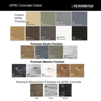 TOP GFRC Finishes - Majestic Fountains