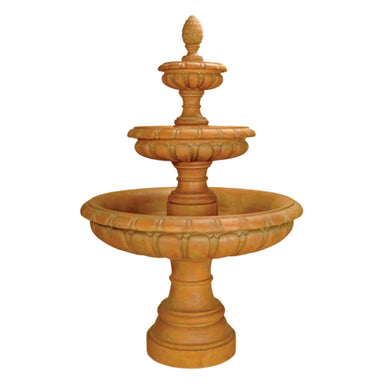 Talenti Concrete 3 Tier - Outdoor Courtyard Fountain - 1247 - Majestic Fountains