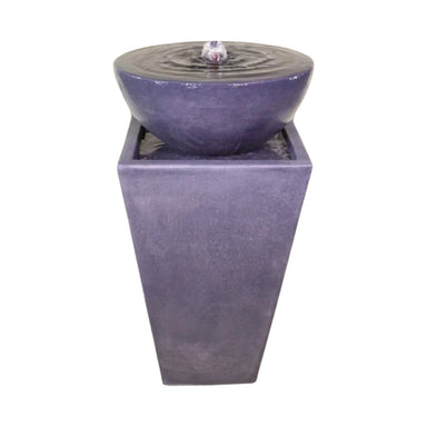 Tapered Zen Outdoor Garden Fountain - 1756 - Majestic Fountains